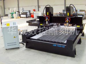 乌兰察布丰镇双头立体多功能石材雕刻机HW-1325-2Z