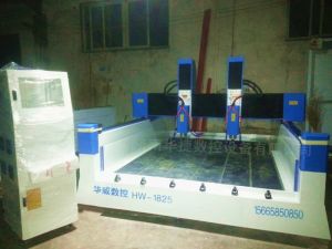 乌兰察布丰镇HW1825双头重型石材雕刻机