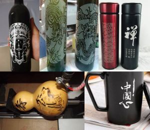 乌兰察布丰镇酒瓶葫芦工艺品激光雕刻机